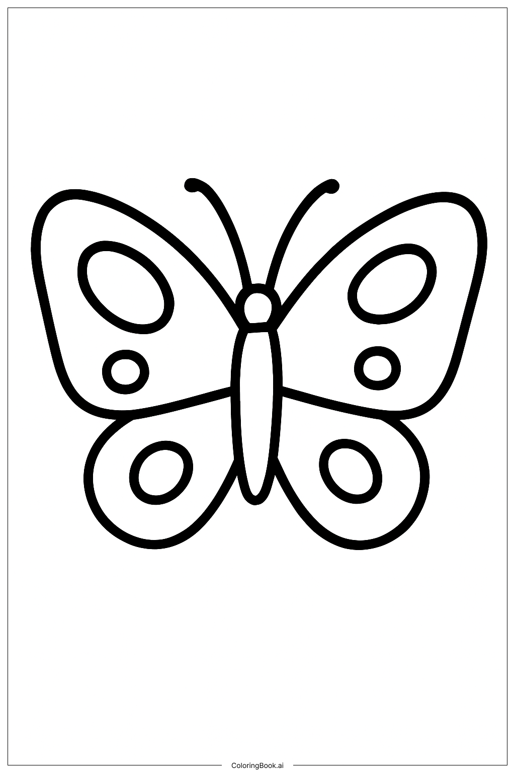  科学蝴蝶研究填色页 