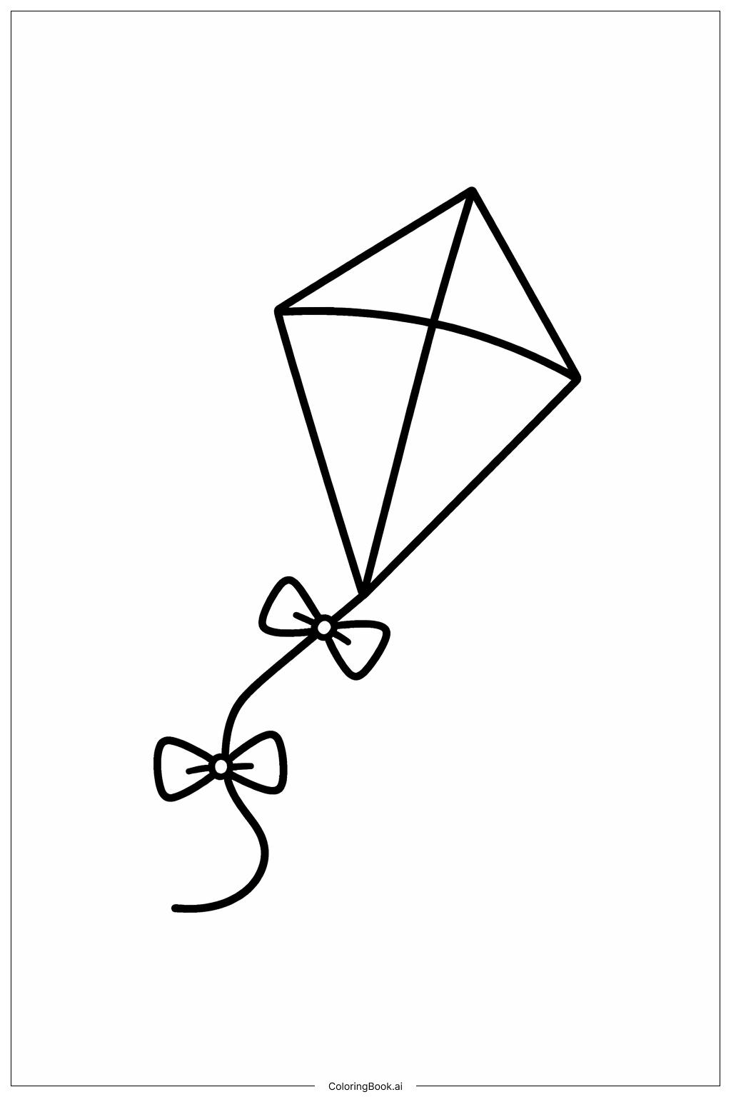  9월 연 날리기 색칠공부 페이지 