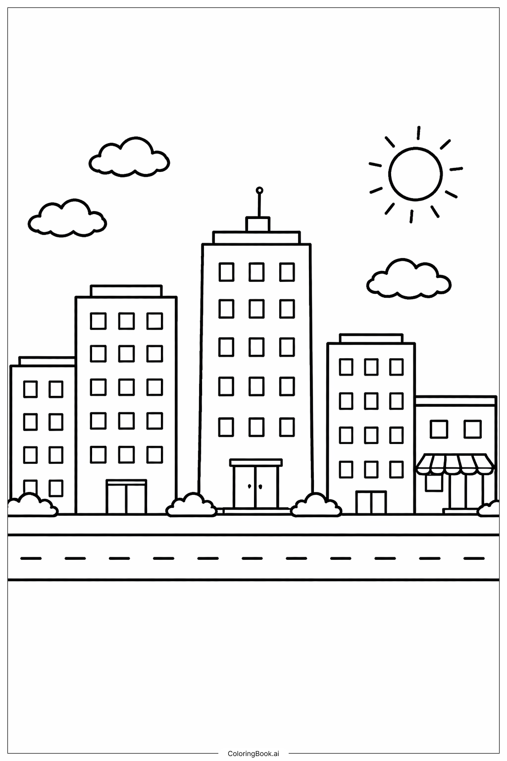 모양 도시 블록