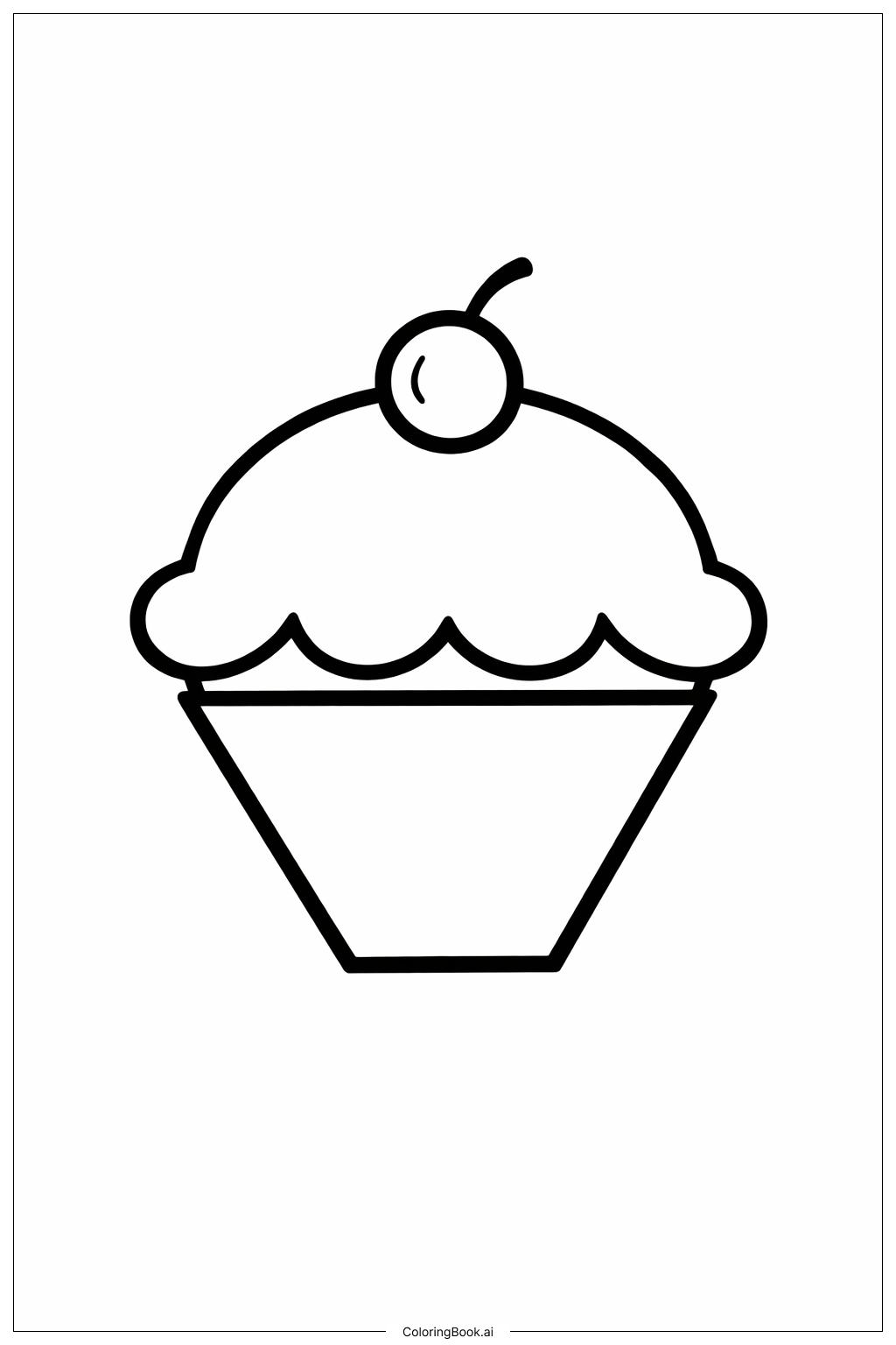 Pile de cupcakes en formes