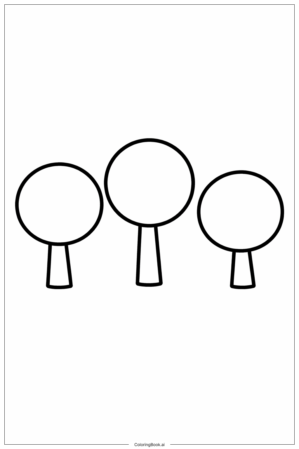 Trio d'Arbres de Formes