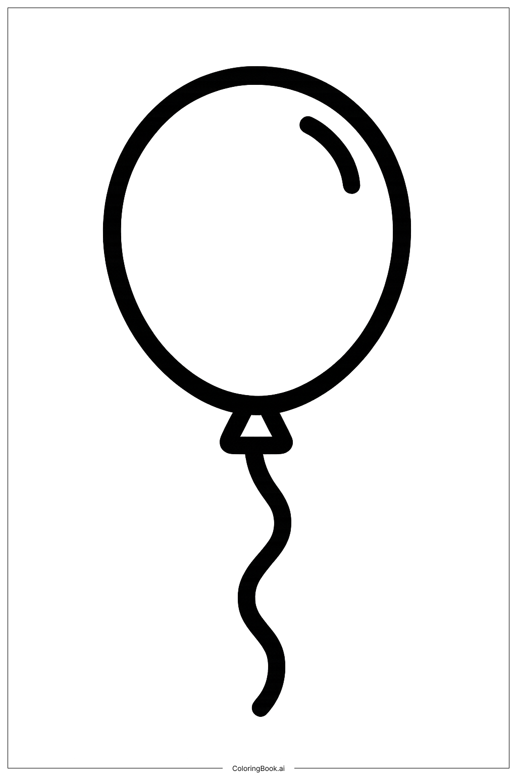 Tatouage Ballon Simple