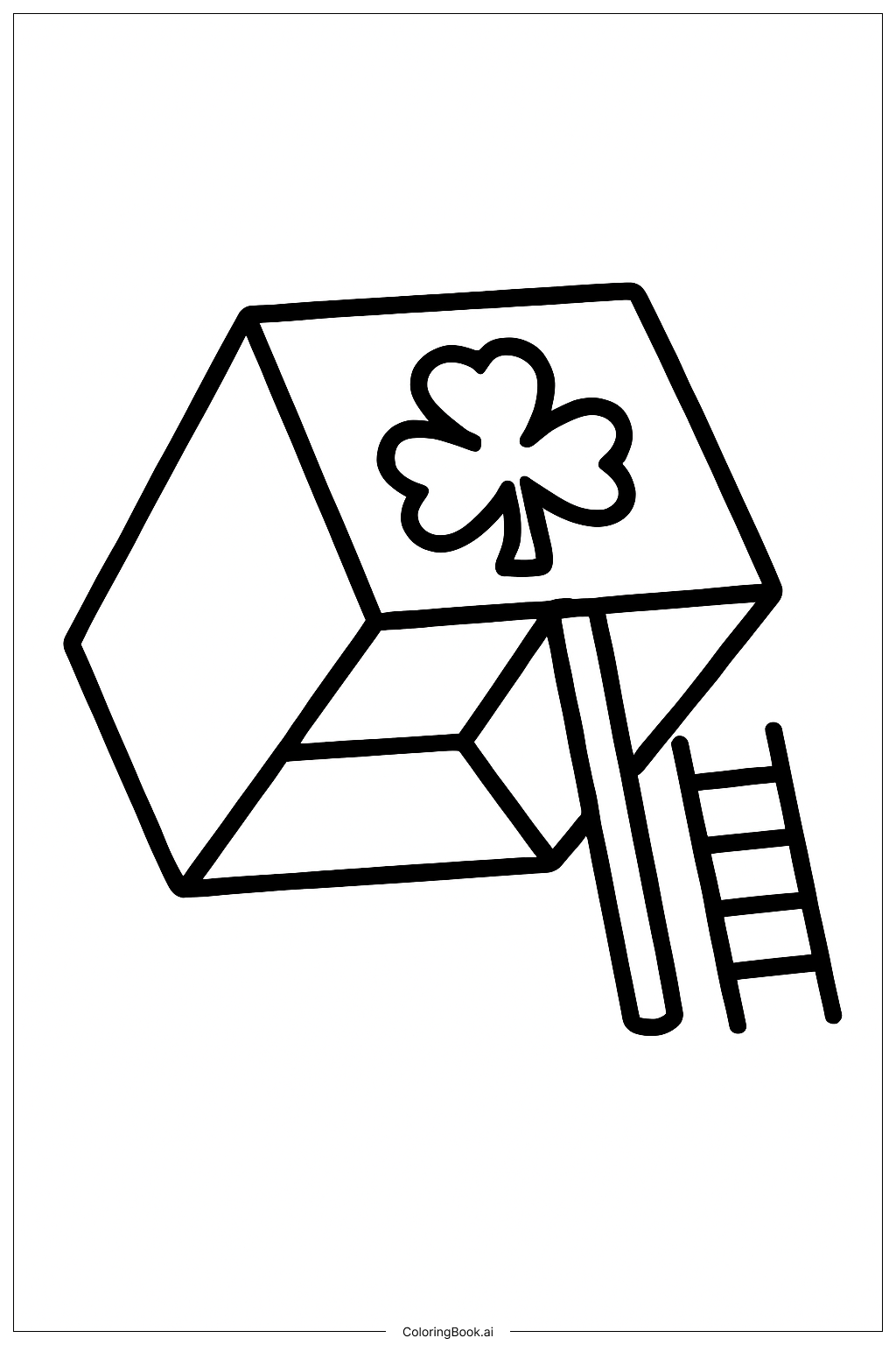  Trang tô màu Bẫy Yêu Tinh Đơn Giản 