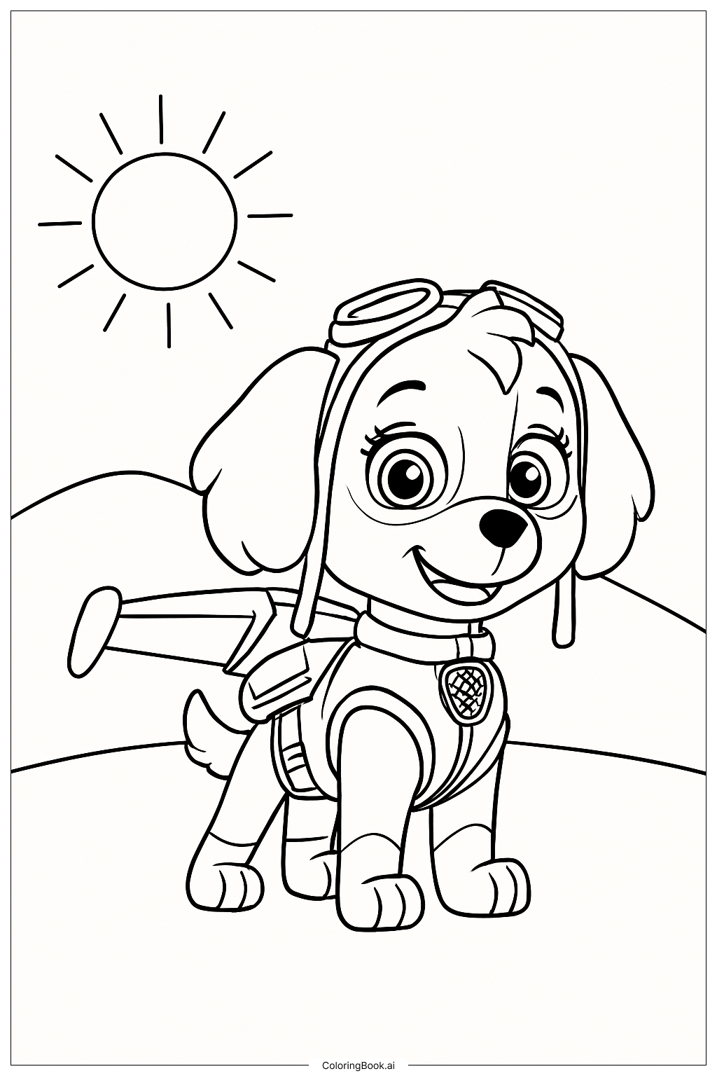 Skye Paw Patrol Rescue Mission