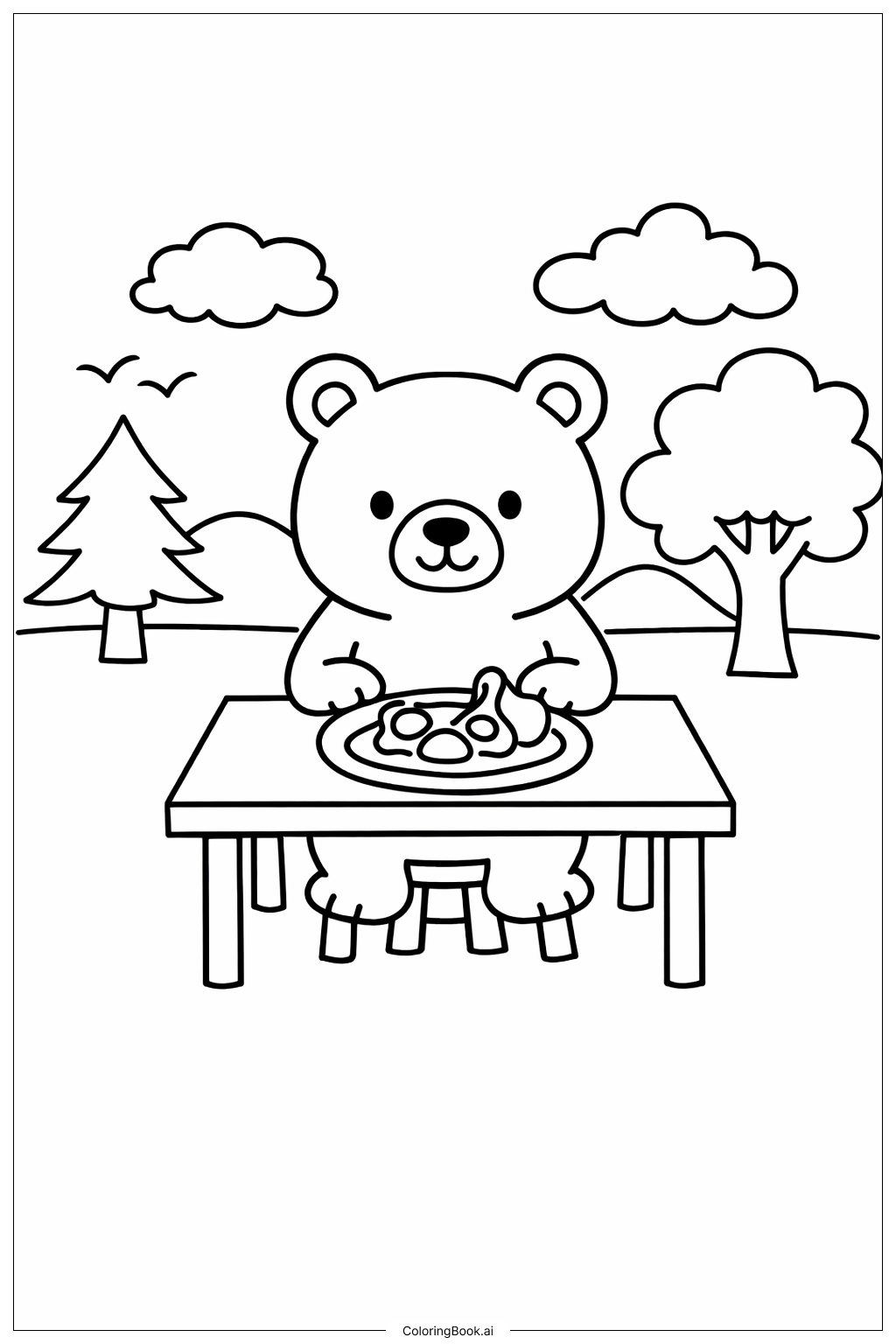  Green Eggs And Hamの塗り絵ページ 