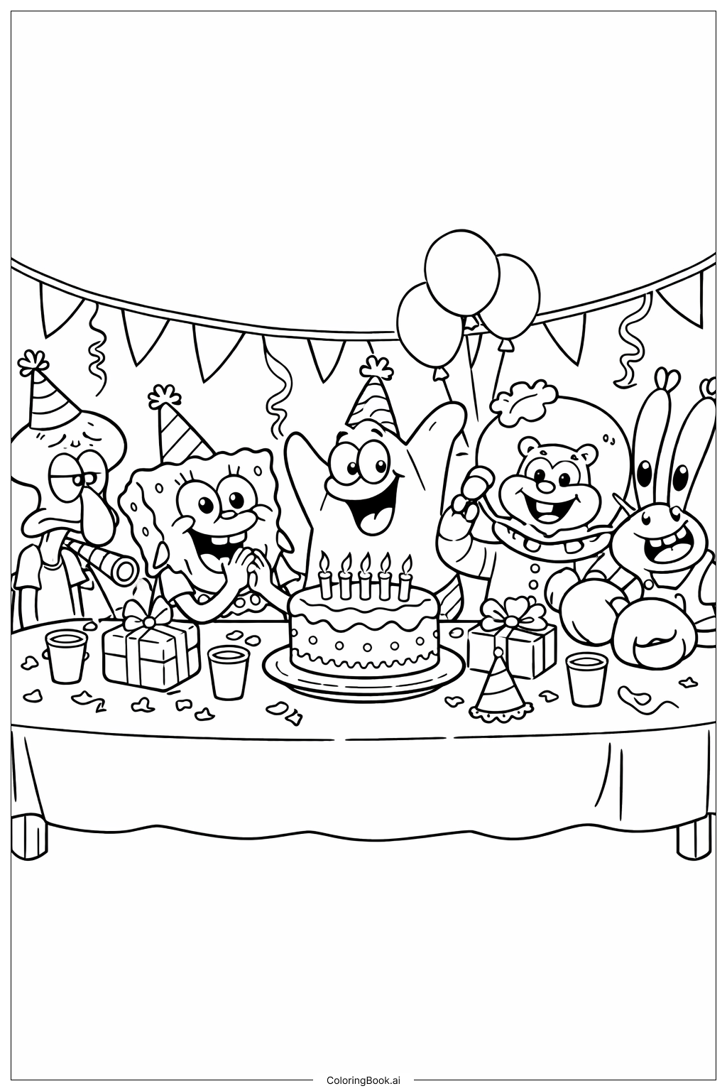 毒蛇夜行 填色頁（免費 PDF&PNG 可列印）