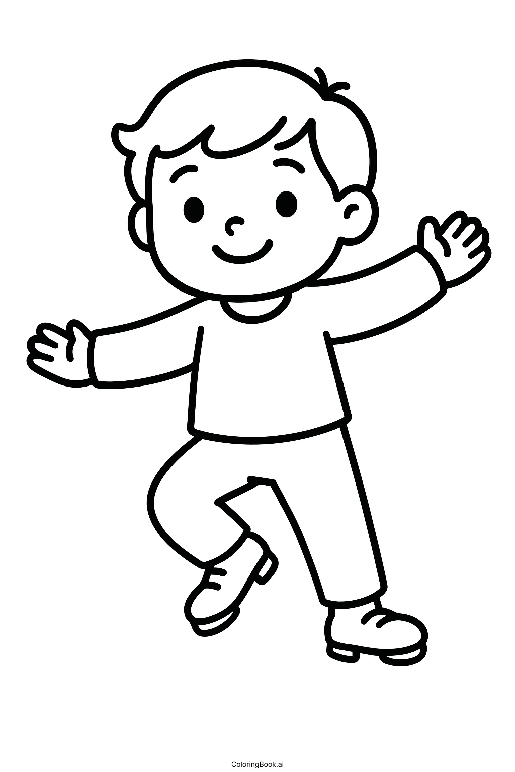  Tap Dance Coloring Page 