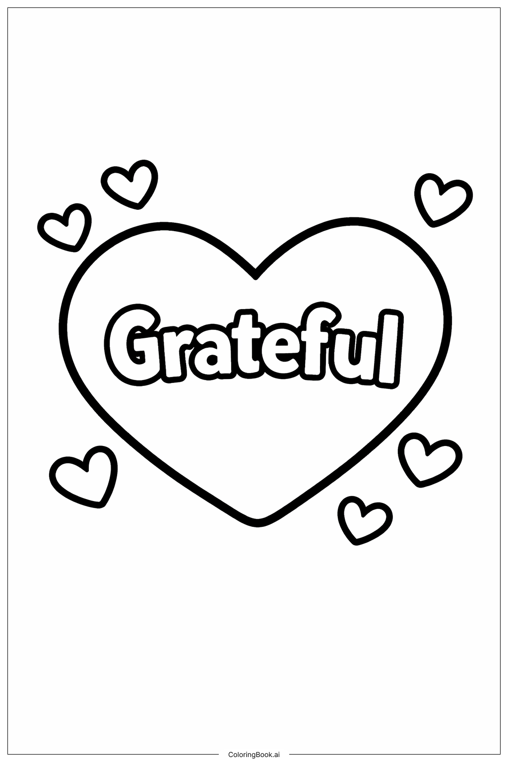 Page de coloriage Jour d'Action de grâce