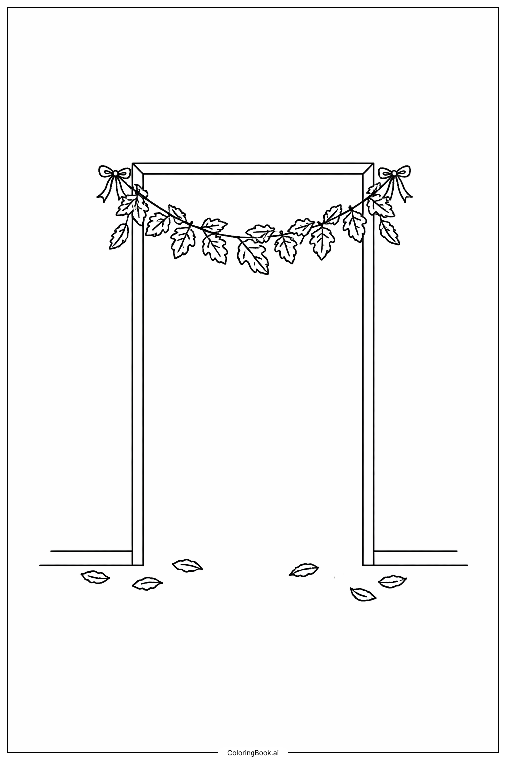 Page de coloriage Jour d'Action de grâce