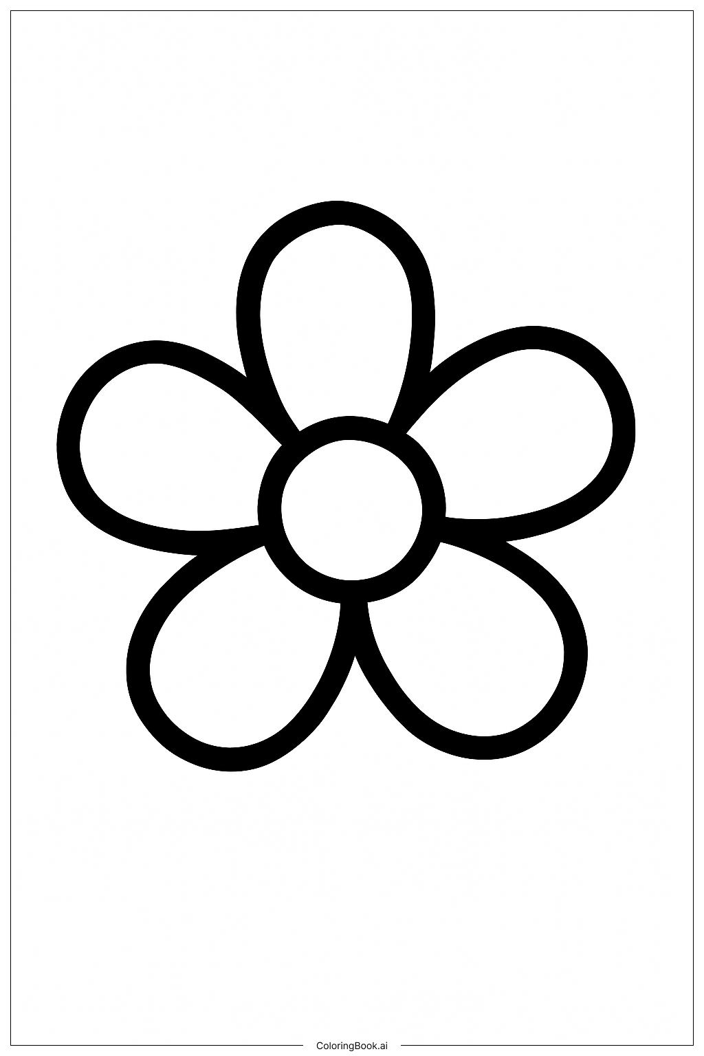 Tiny Flower Tattoo Coloring Page