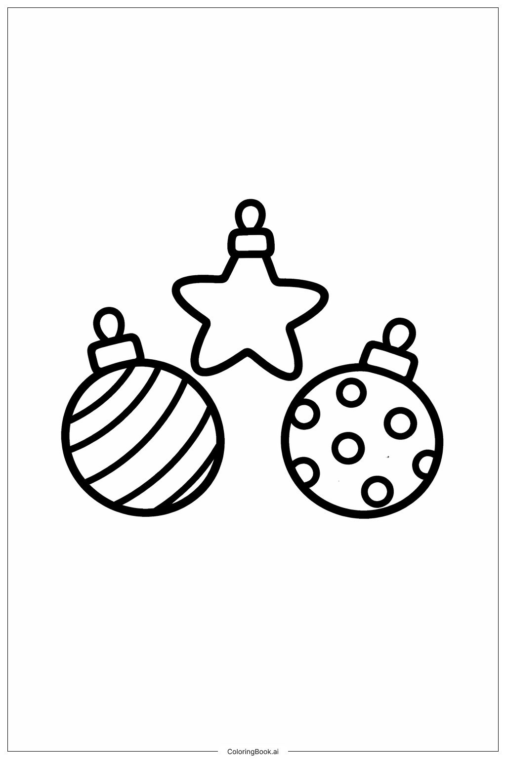  Kleines Ornamentsset Ausmalseite 