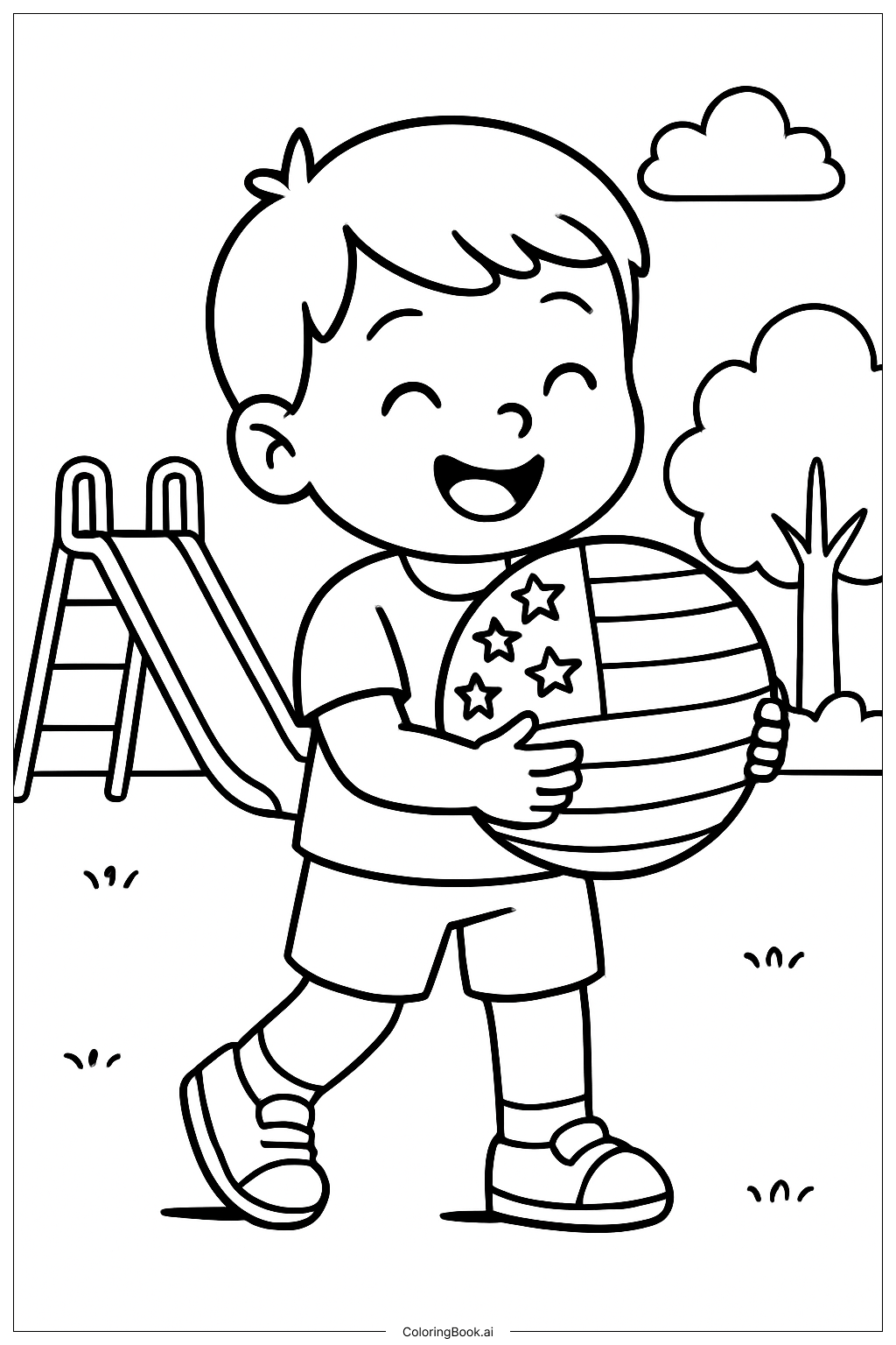 美国国旗球游戏