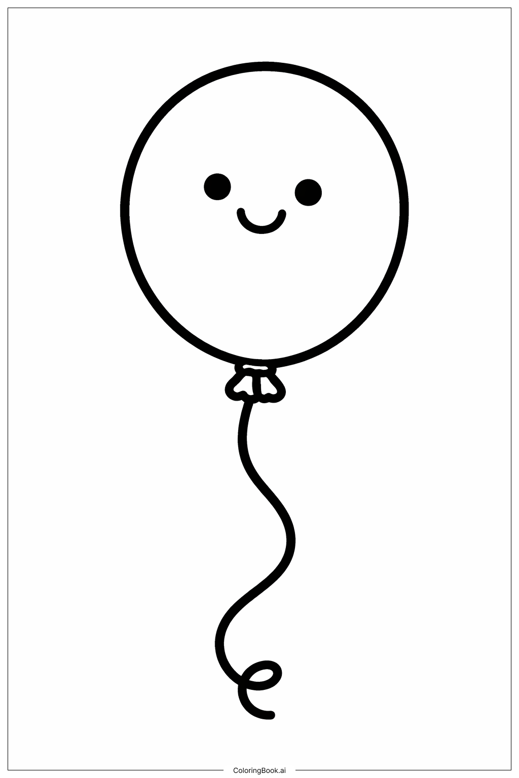  엉뚱한 수요일 풍선 친구 색칠공부 페이지 