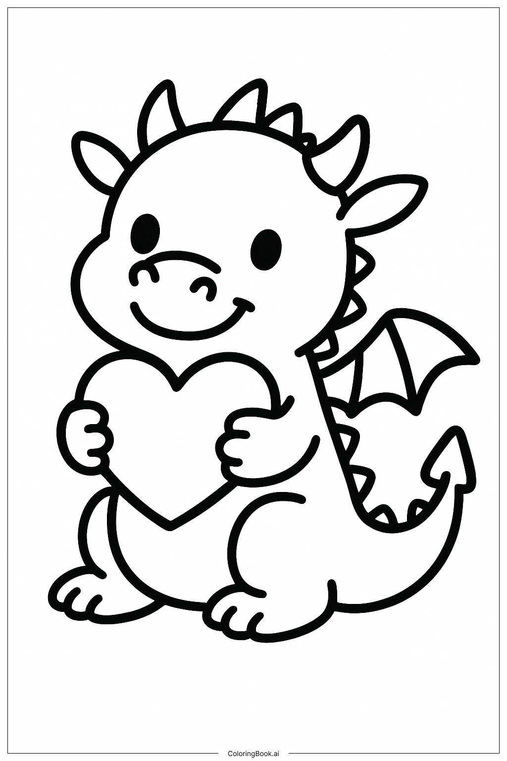 Wings Of Fire Dragon Holding Heart