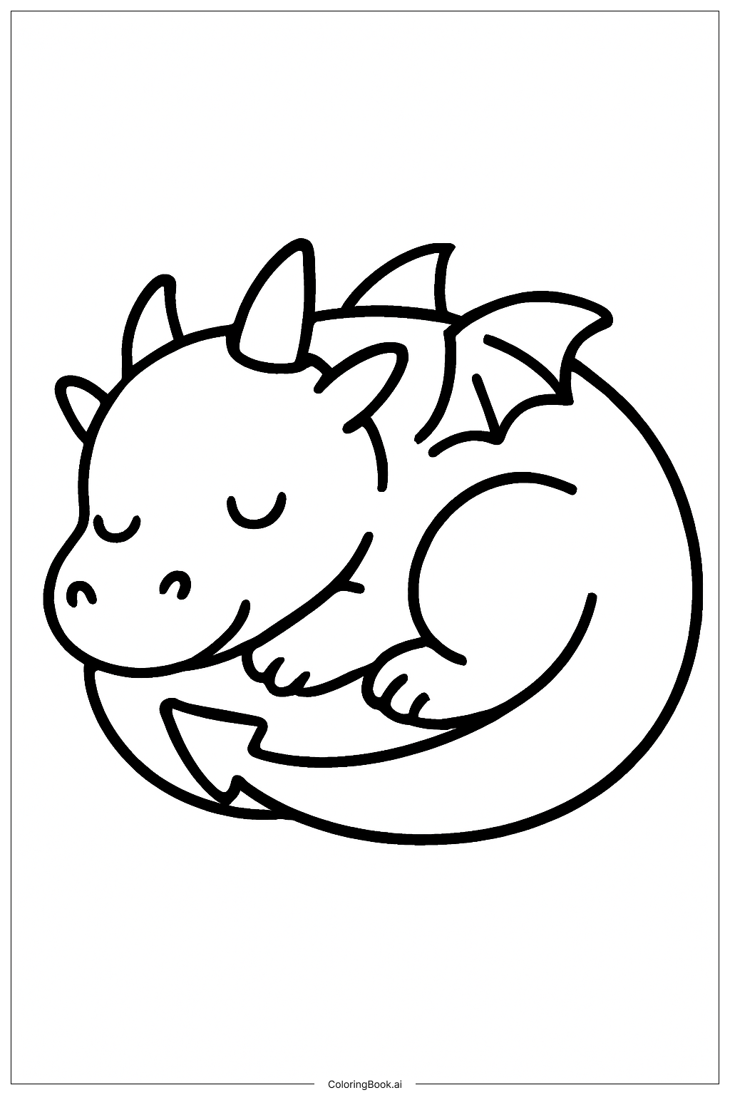  Wings Of Fire Sleeping Dragon Coloring Page 