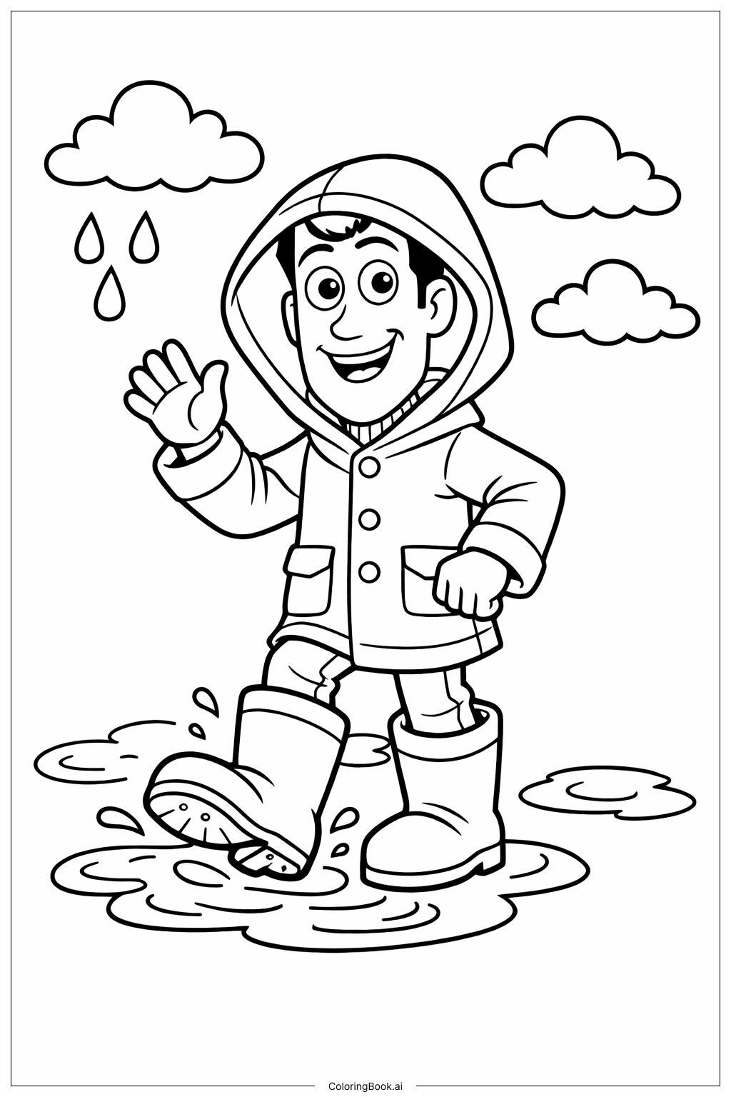 Woody con impermeable