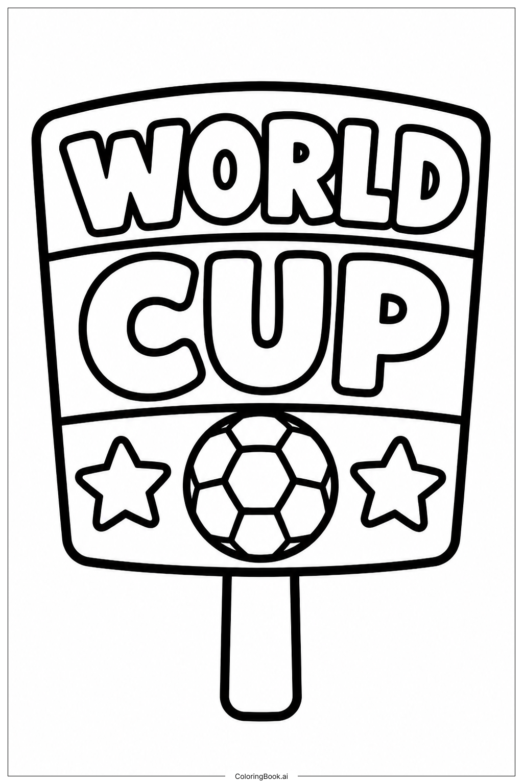  Trang tô màu World Cup 