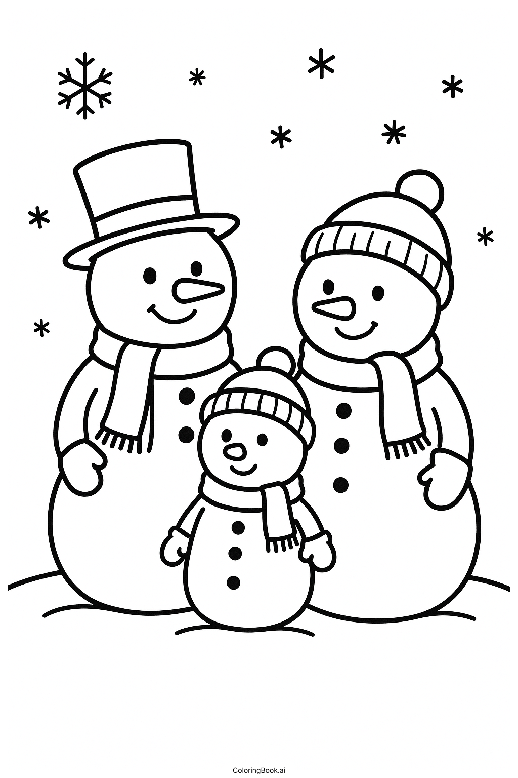 Gia đình Người Tuyết Giáng Sinh